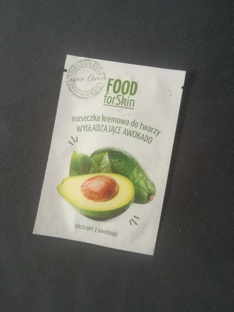Food forSkin Maseczka do twarzy, Kremowa, Wygładzająca, Awokado