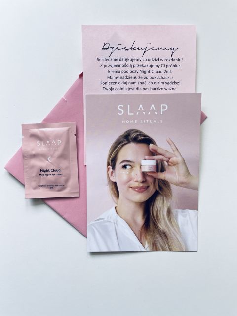 SLAAP Home Rituals Krem pod oczy, Night Cloud, Regenerujący