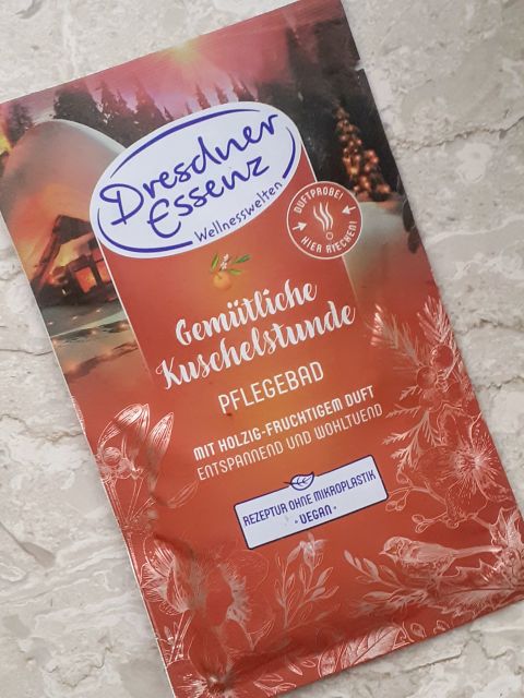 Dresdner Essenz Sól do kąpieli, Gemütliche Kuschelstunde