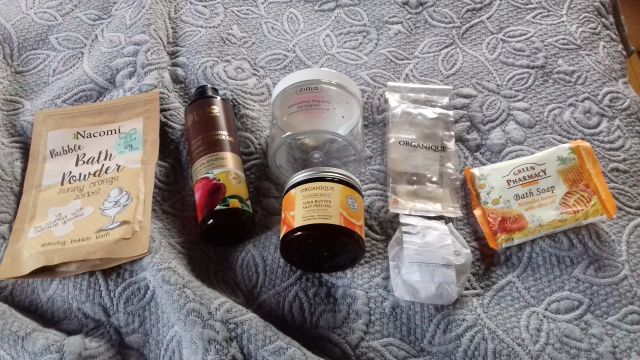 zużyte produkty kąpielove maj 2021