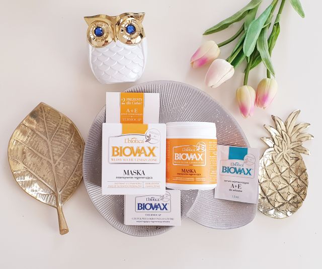 L'biotica Biovax, Maska do włosów, Intensywnie regenerująca, Ekstrakt z cynamonu i olej ze słodkich migdałów