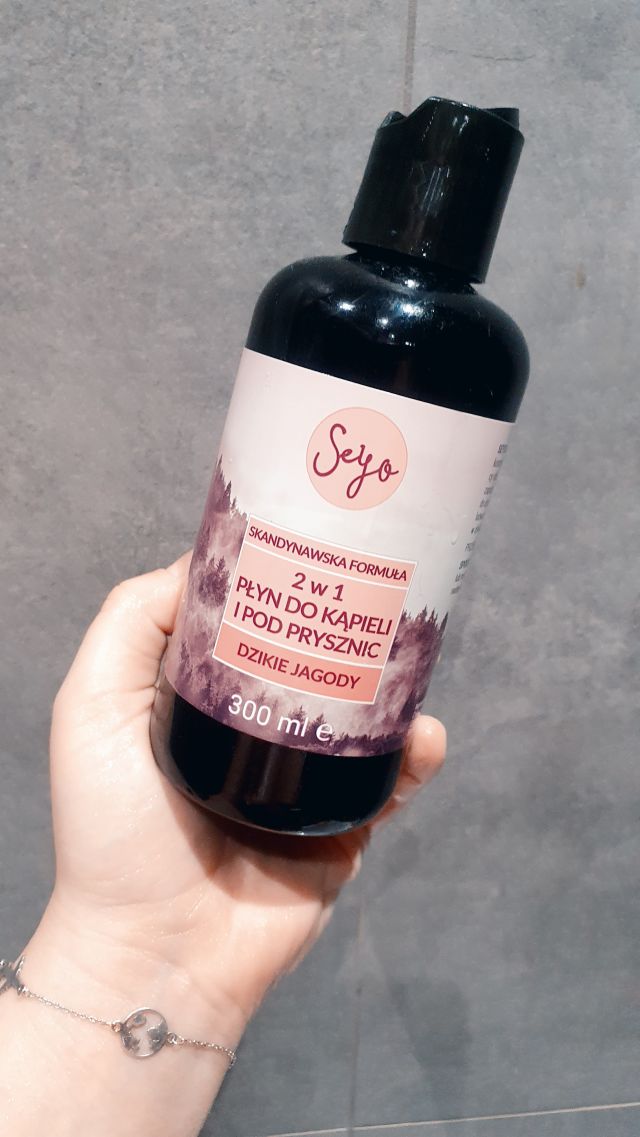 Seyo Płyn do kąpieli i pod prysznic, 2w1, Skandynawska Formuła, Dzikie Jagody