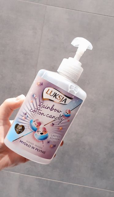 Luksja Mydło w płynie, Rainbow Cotton Candy, Limited Edition