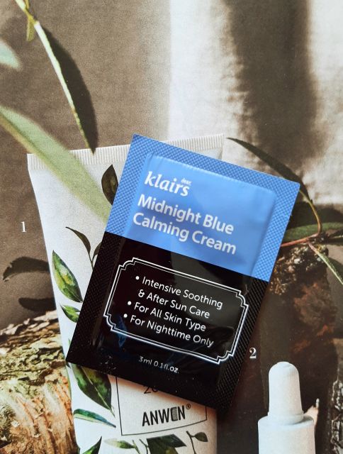 Klairs Midnight Blue, Calming Cream, Krem do twarzy, Nawilżający