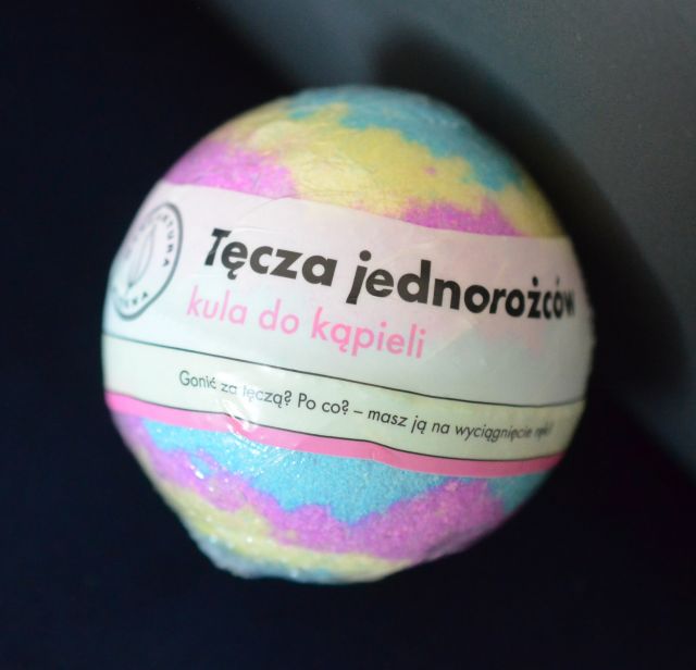 Marba Cosmetics Manufaktura Piękna, Kula do kąpieli, Tęcza jednorożców