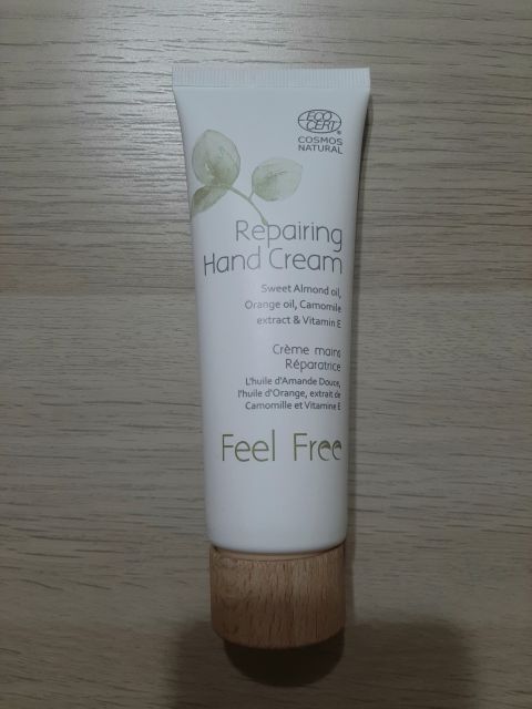 Feel Free Krem do rąk, Repairing Hand Cream, Odbudowujący