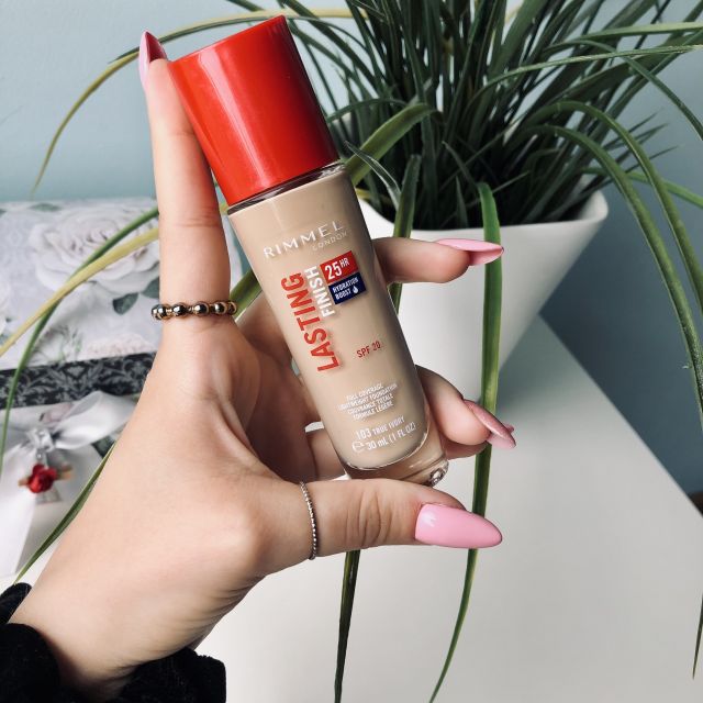 Rimmel Lasting Finish 25HR Foundation, Podkład do twarzy, nr 103 True Ivory