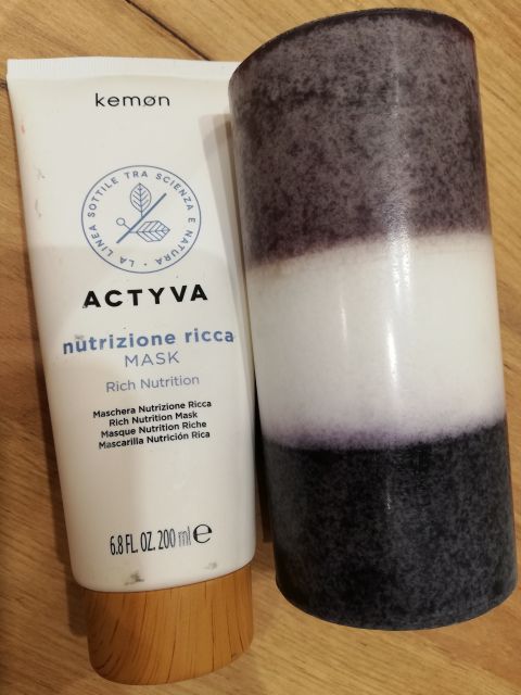 Kemon Actyva, Nutrizione, Ricca Mask, Maska do włosów, Włosy bardzo suche