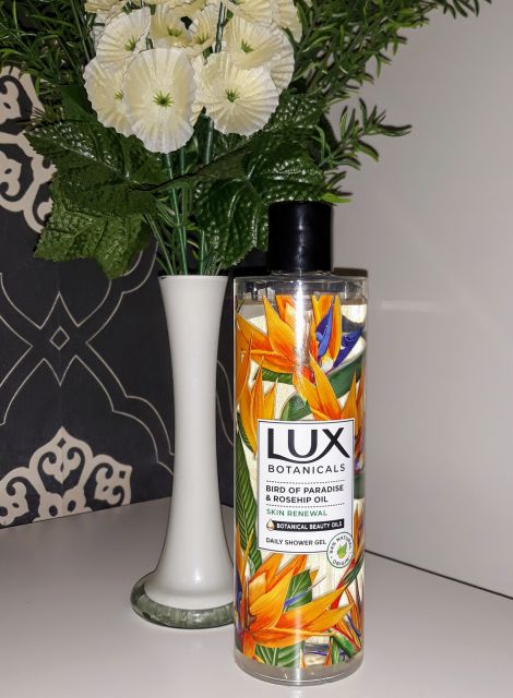 Lux Botanicals Żel pod prysznic, Skin Renewal, Bird of Paradise & Rosehip Oil