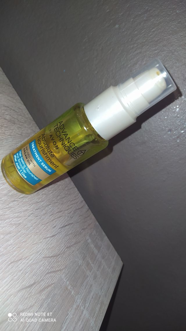 Avon Advance Techniques, Absolute Nourishment, Serum do włosów, Odżywienie, Olejek Arganowy