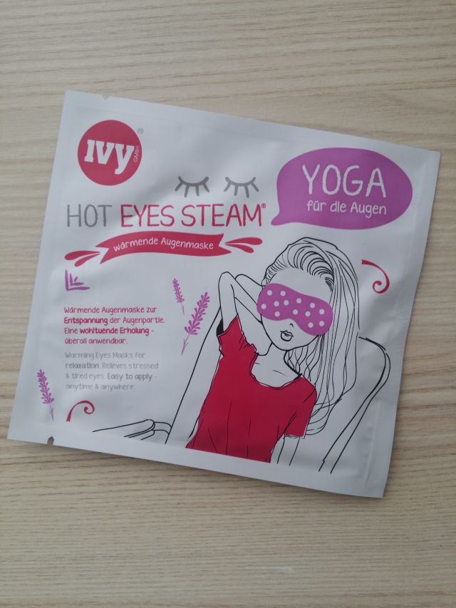Ivy hot eyes steam rozgrzewająca maska na oczy 