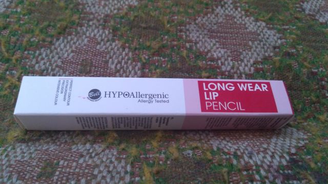 Bell HYPOAllergenic, Long Wear Lip Pencil, Konturówka do ust w sztyfcie, nr 04
