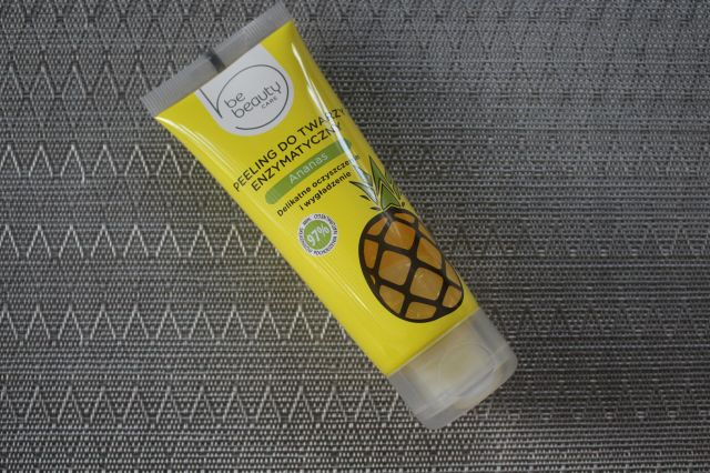 BeBeauty Care, Peeling do twarzy, Enzymatyczny, Ananas, Oczyszczenie i wygładzenie
