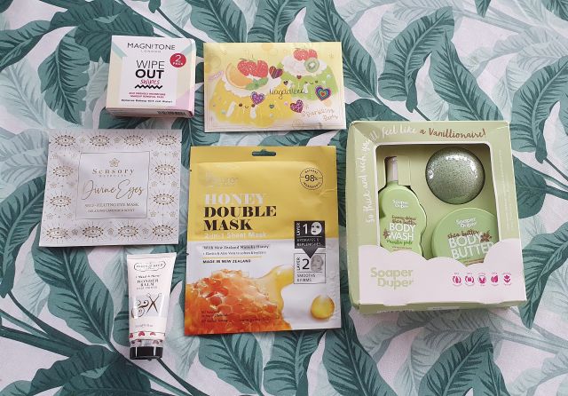 list, paczka kosmetyczna