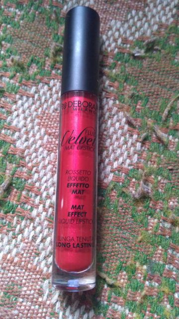 Deborah Milano Fluid Velvet Mat Lipstick, Pomadka do ust w płynie, Metaliczny mat, nr 51