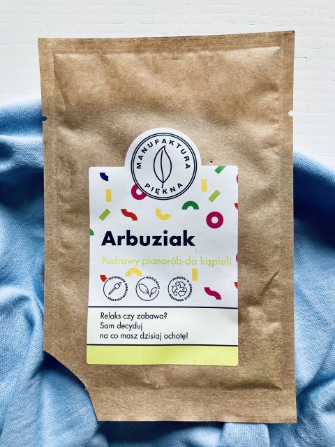 Marba Cosmetics Manufaktura Piękna, Pudrowy pianorób do kąpieli, Arbuziak