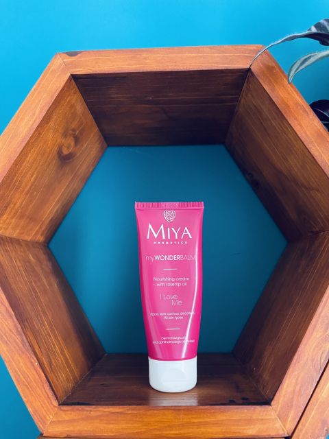 Miya Cosmetics myWONDERbalm, I love me, Krem do twarzy, Odżywczy, Olejek z róży