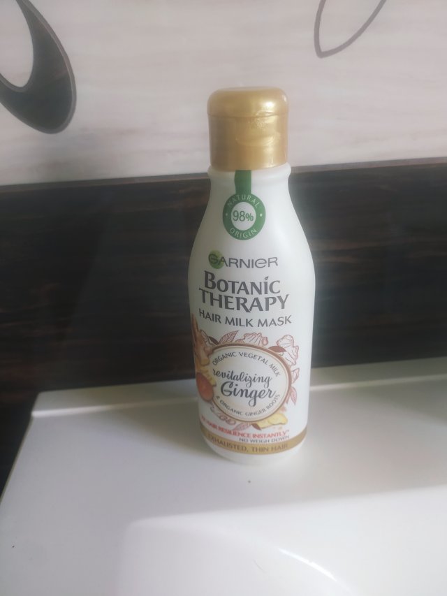 Garnier Botanic Therapy, Hair Milk Mask, Maska do włosów, Rewitalizujący imbir, Do włosów cienkich i zmęczonych