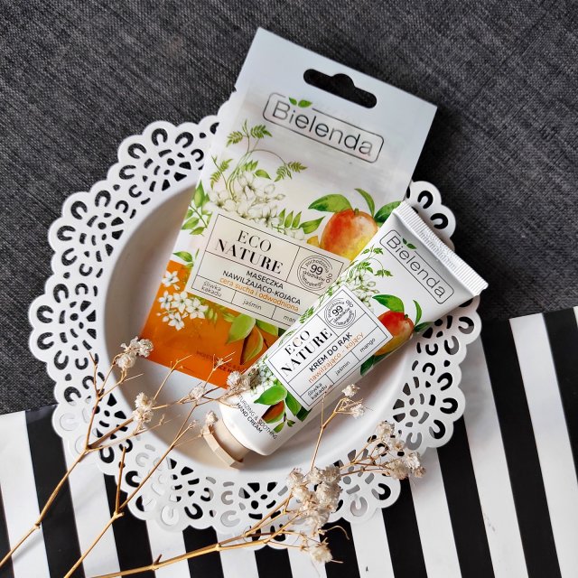 Bielenda Eco Nature maseczka nawilżająco-kojąca krem do rąk