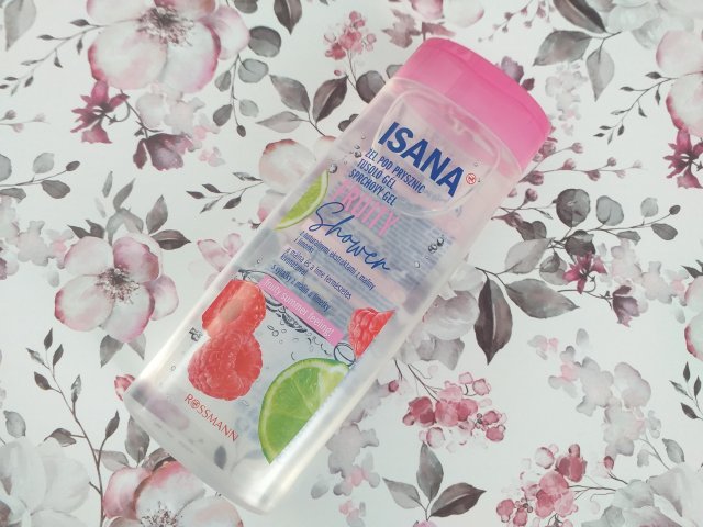 Isana Żel pod prysznic, Fruity Shower, Ekstrakt z maliny i limonki 
