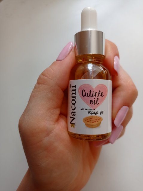 Nacomi Olejek do skórek, Papaya Pie