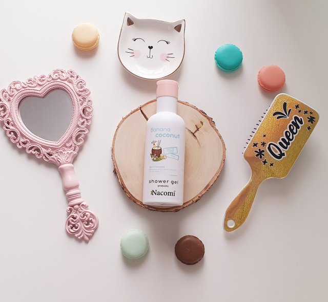 Nacomi Żel pod prysznic, Banana Coconut