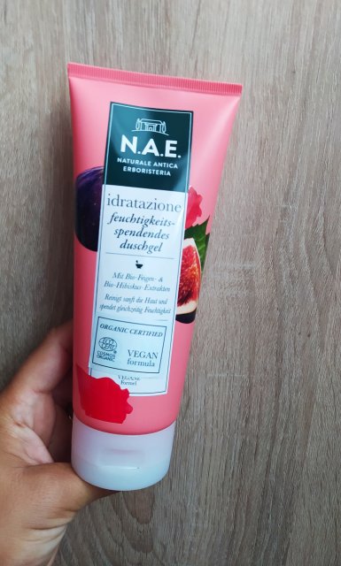 N.A.E. Naturale Antica Erboristeria. Żel pod prysznic, Nawilżający, Figa i hibiskus