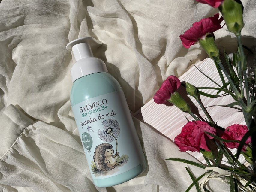 Sylveco Dla dzieci 3+, Pianka do rąk, Aloes, borówka i kokos 