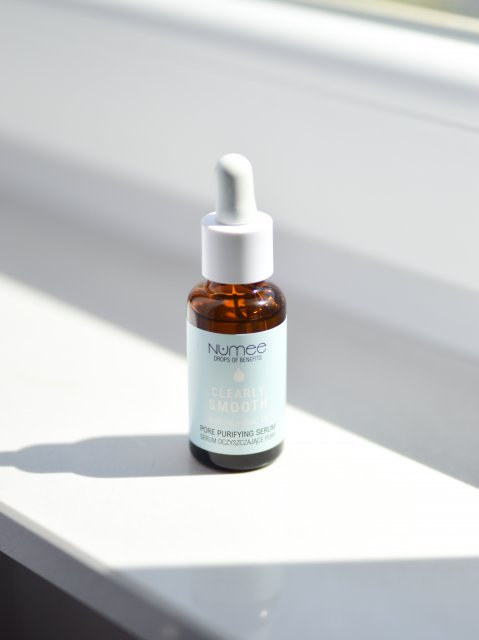 Numee Serum do twarzy, Clearly Smooth, BHA 2% + ZINC 1%, Oczyszczające pory