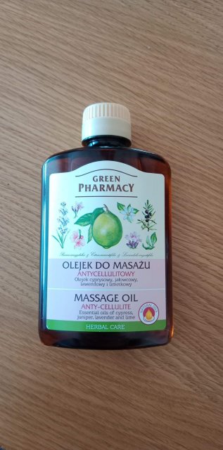 Green Pharmacy Olejek do masażu, Antycellulitowy 