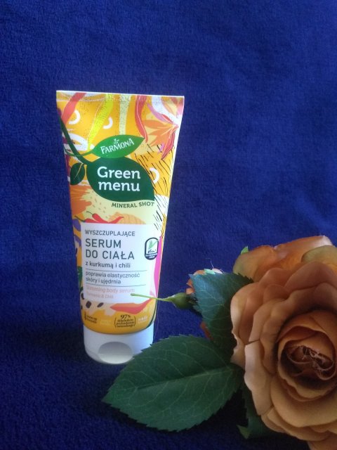 Farmona Green Menu, Serum do ciała, Wyszczuplające, Kurkuma i chili 