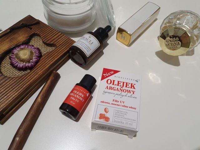 Bioélixire Olejek arganowy, Olejek do włosów