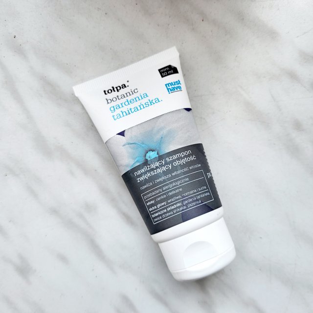 Tołpa Botanic, Gardenia tahitańska, Szampon do włosów, Nawilżający, zwiększający objętość