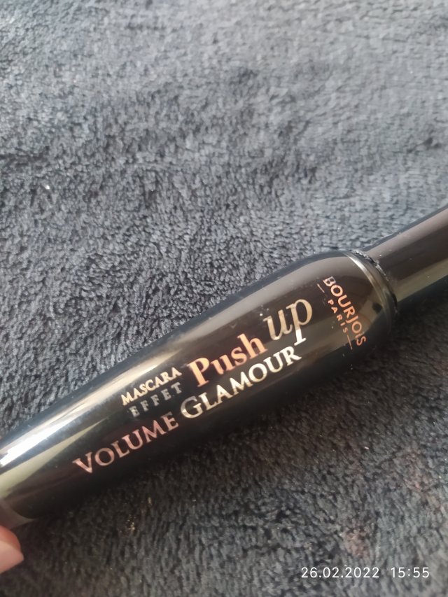 Bourjois Volume Glamour Push Up Effet, Tusz do rzęs, Pogrubiający, Ultra Black