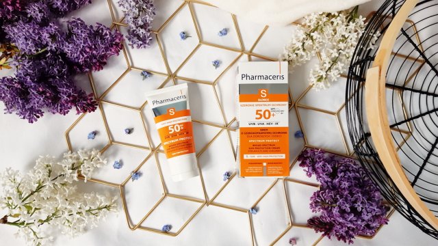 Pharmaceris S, Krem o szerokopasmowej ochronie przed słońcem SPF 50+, PPD 30, HEV, IR