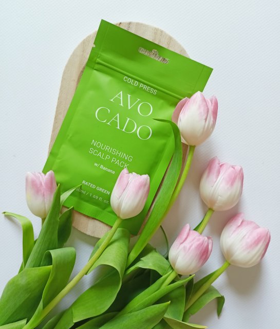 Rated Green Avocado, Kuracja do skóry głowy, Odżywcza, Z awokado i bananem