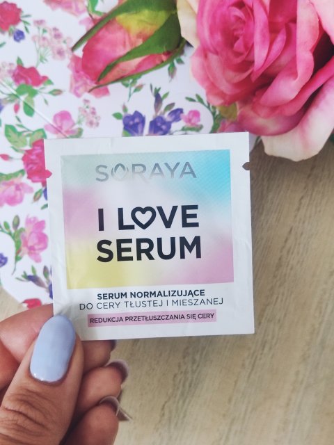 Soraya I Love Serum, Serum do twarzy, Normalizujące, Do cery tłustej i mieszanej, Niacynamid 8%, Redukcja przetłuszczania się cery