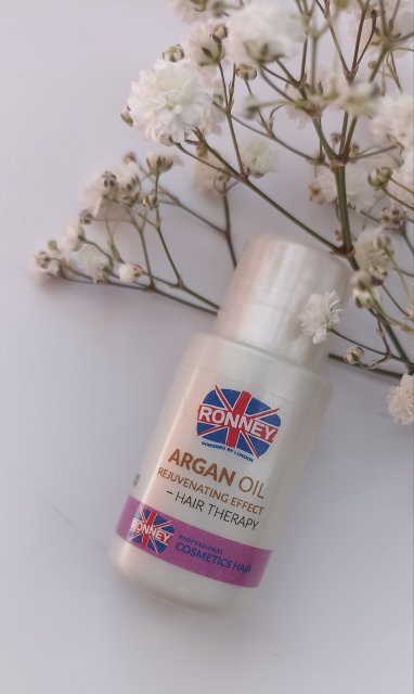 RONNEY Olejek do włosów, Argan Oil, Odmładzający