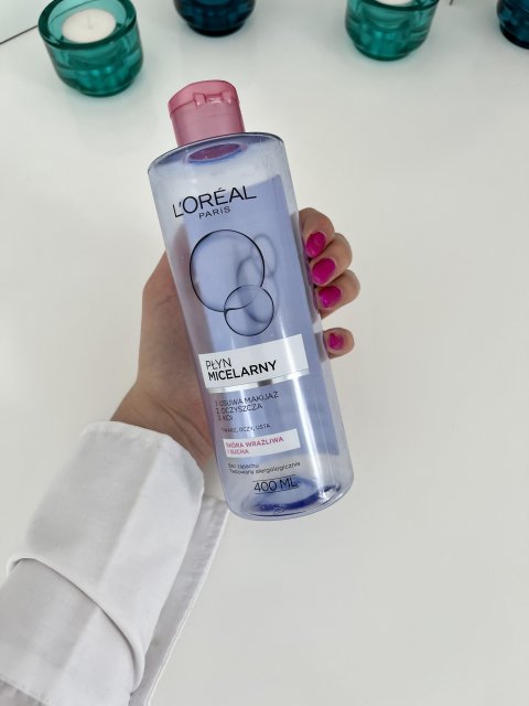 L'Oréal paris płyn micelarny, skóra wrażliwa i sucha 