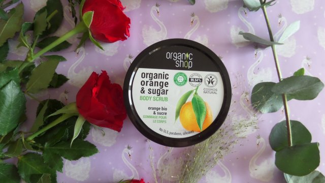 Organic Shop Peeling do ciała, Cukier i Sycylijska Pomarańcza