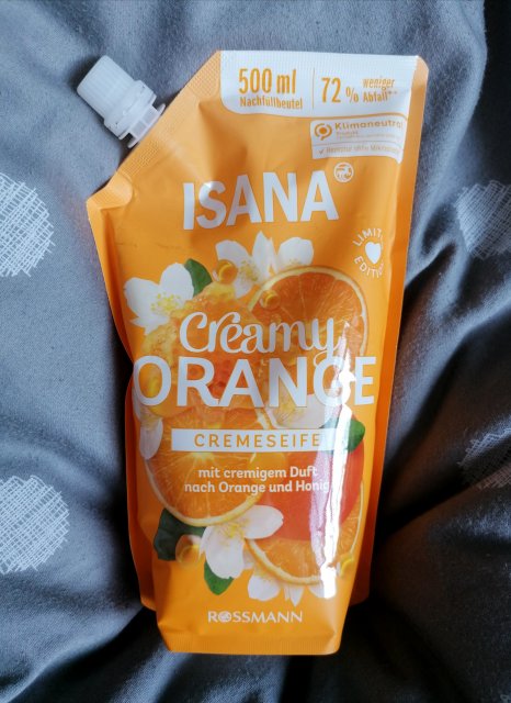 Mydło ISANA Creamy Orange 