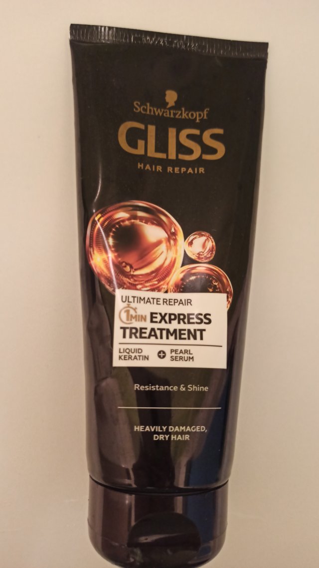 Schwarzkopf Gliss, Hair Repair, Ultimate Repair, 1 min Express Treatment, 1 minutowa kuracja