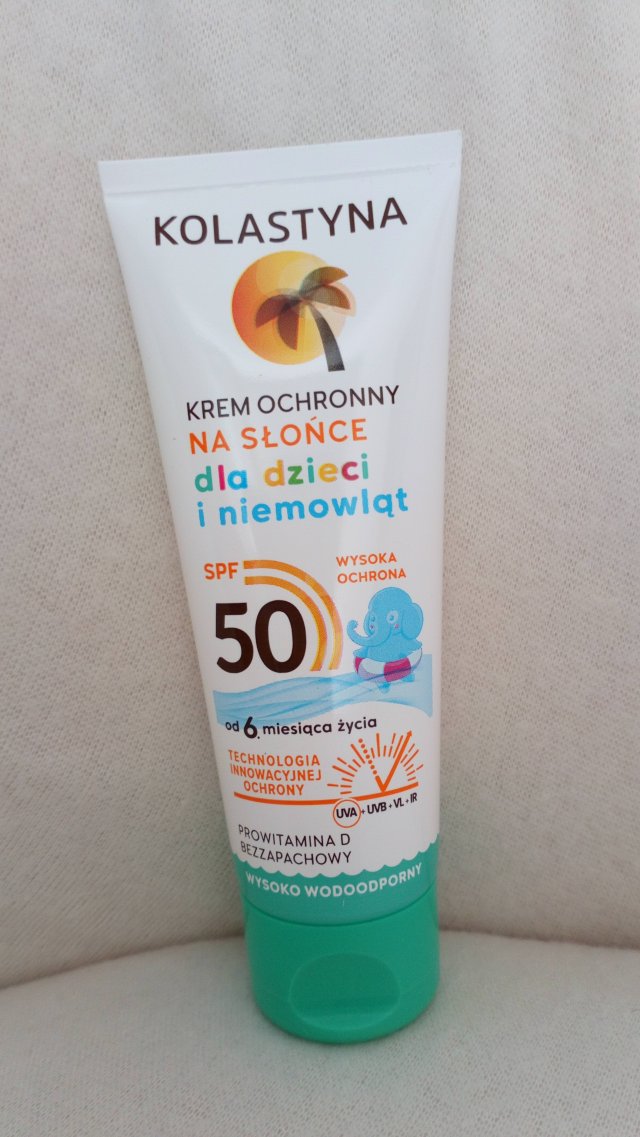 Kolastyna Krem ochronny na słońce dla dzieci i niemowląt, SPF 50
