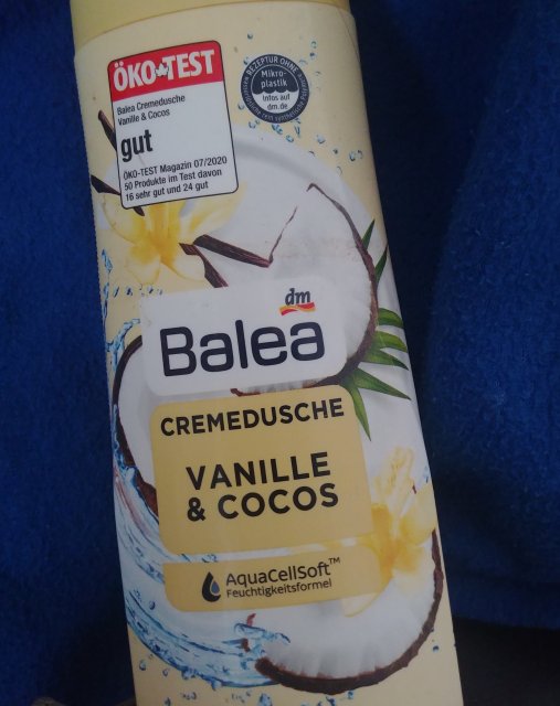 Balea Żel pod prysznic, Vanille & Cocos