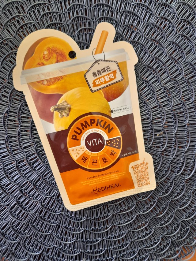 Mediheal Maska do twarzy w płacie, Liftingująca, Pumpkin
