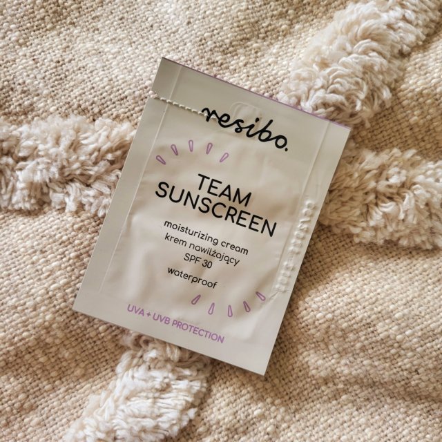 Resibo Krem do twarzy, Team Sunscreen, Nawilżający, SPF 30