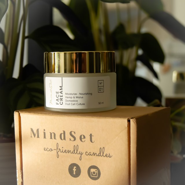 Mindset Beauty Krem do twarzy, No.01, Nawilżająco-odżywczy, Z owocowymi komórkami macierzystymi Malus Domestica