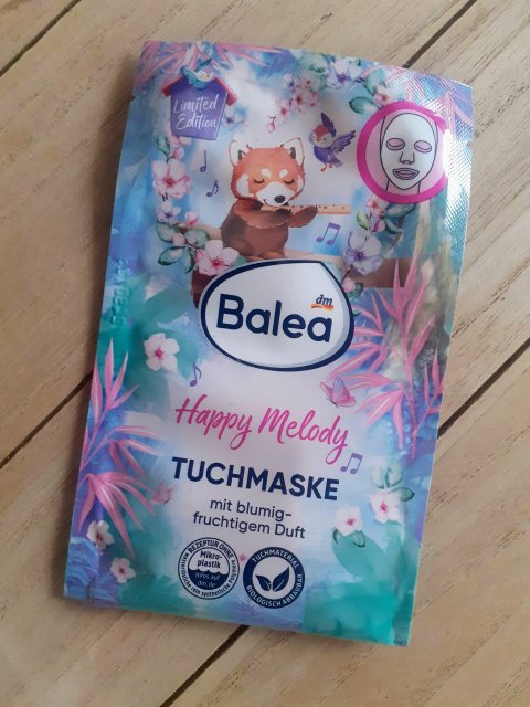 Balea Maseczka do twarzy w płacie, Happy Melody
