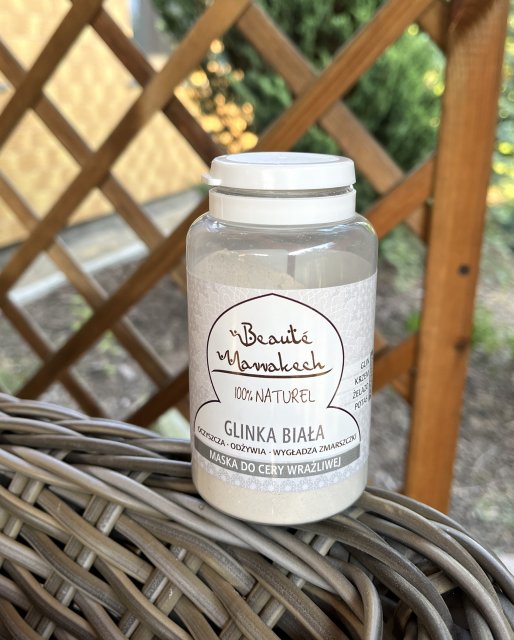 Beaute Marrakech Biała glinka, Maska do twarzy, Do cery wrażliwej