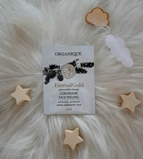 Organique Enternal Gold, Corundum Face Peeling, Peeling do twarzy, Korundowy